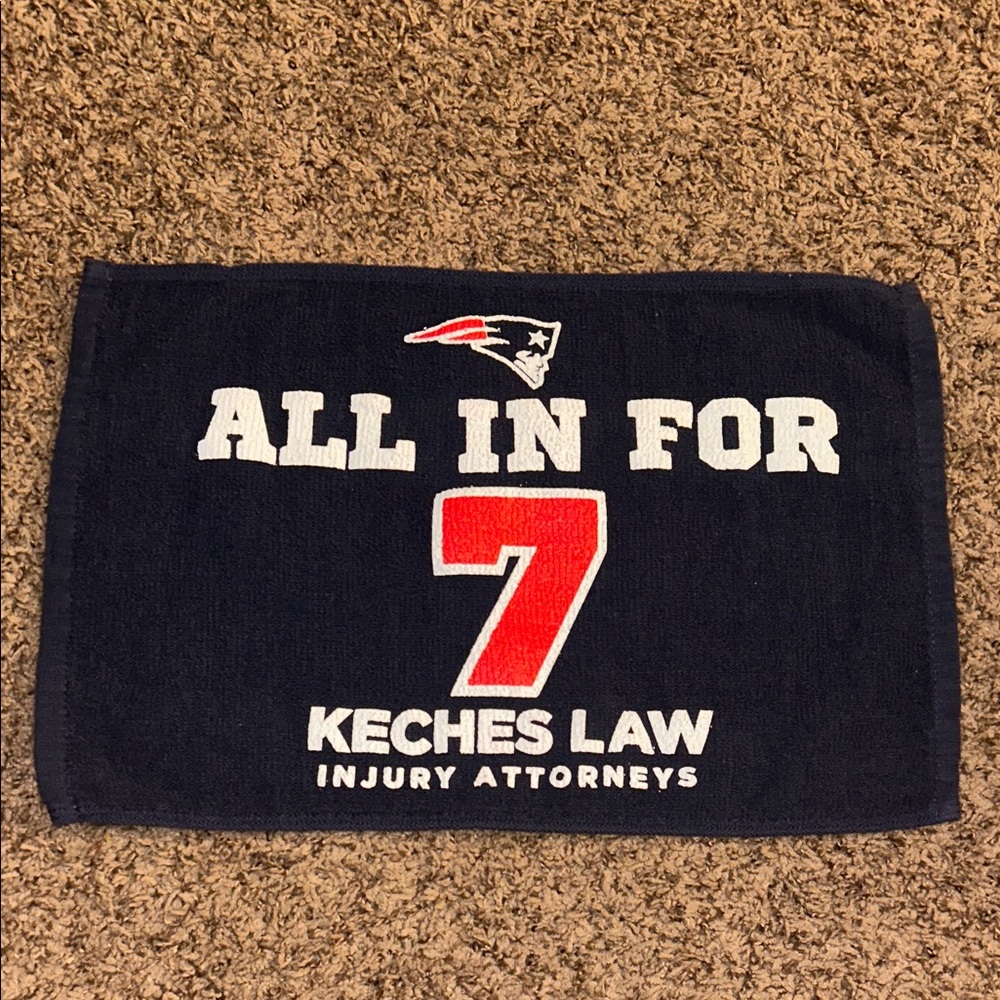New England Patriots All In For 7  Rally Rag